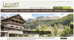 Desktop Screenshot of lacasies.com